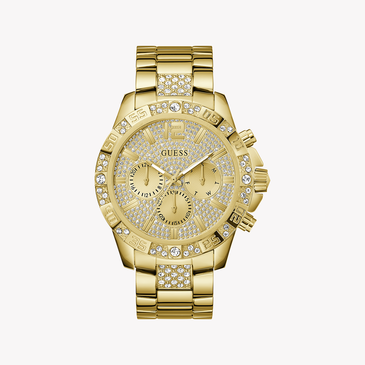 GUESS GW0796G2 - RADIANT GOLD SOPHISTICATION - WOMEN'S CHIC TIMEPIECE