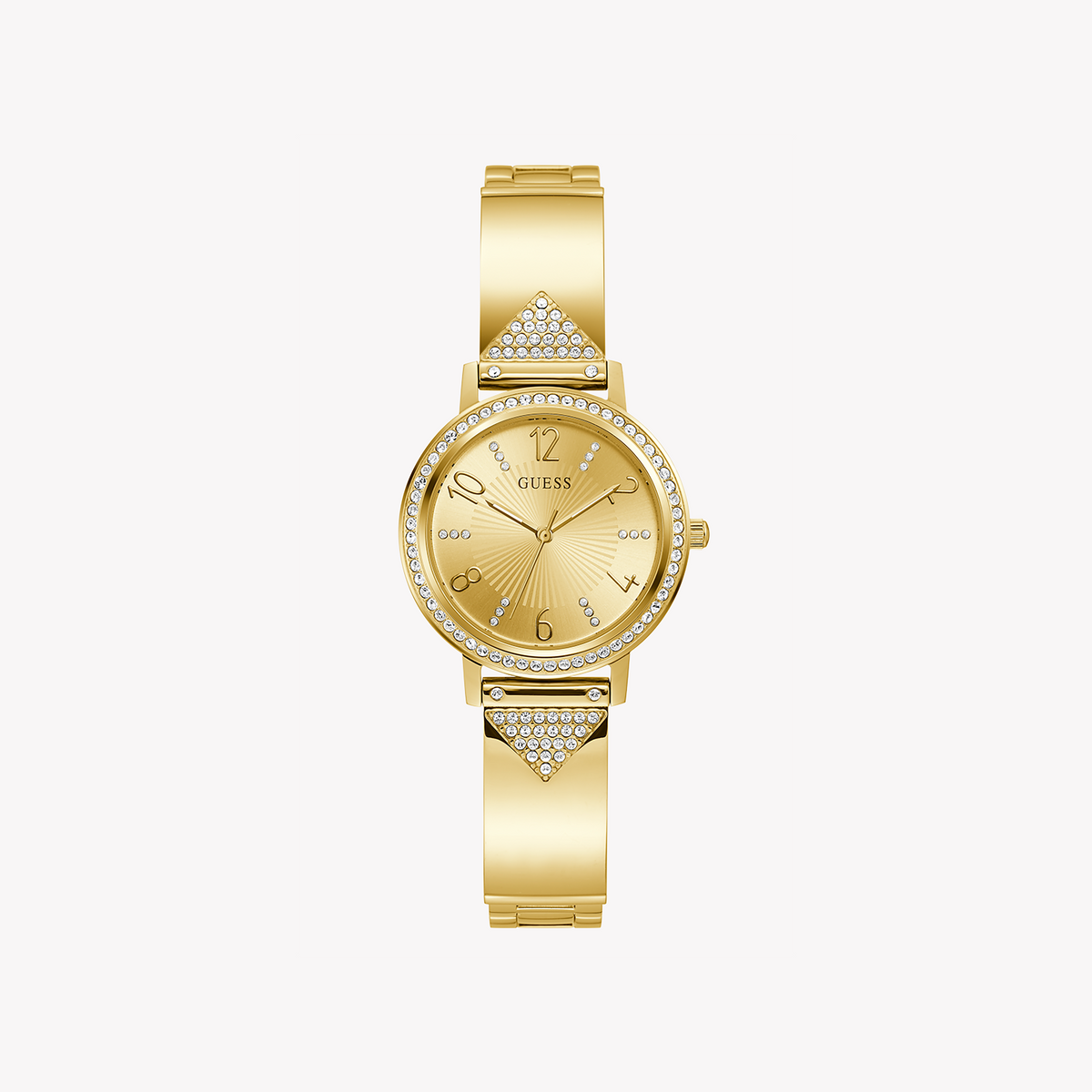 GUESS GW0474L2 CHIC SOPHISTICATION - ELEGANT GOLD & CHAMPAGNE WOMEN'S WATCH