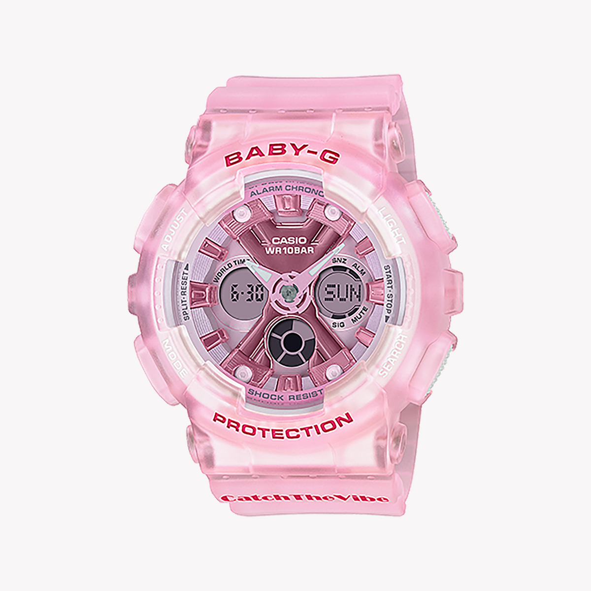 BA-130CV-4ADR BABY-G BOLD SPIRIT - VIBRANT PINK ADVENTURE WATCH for the Fearless Woman