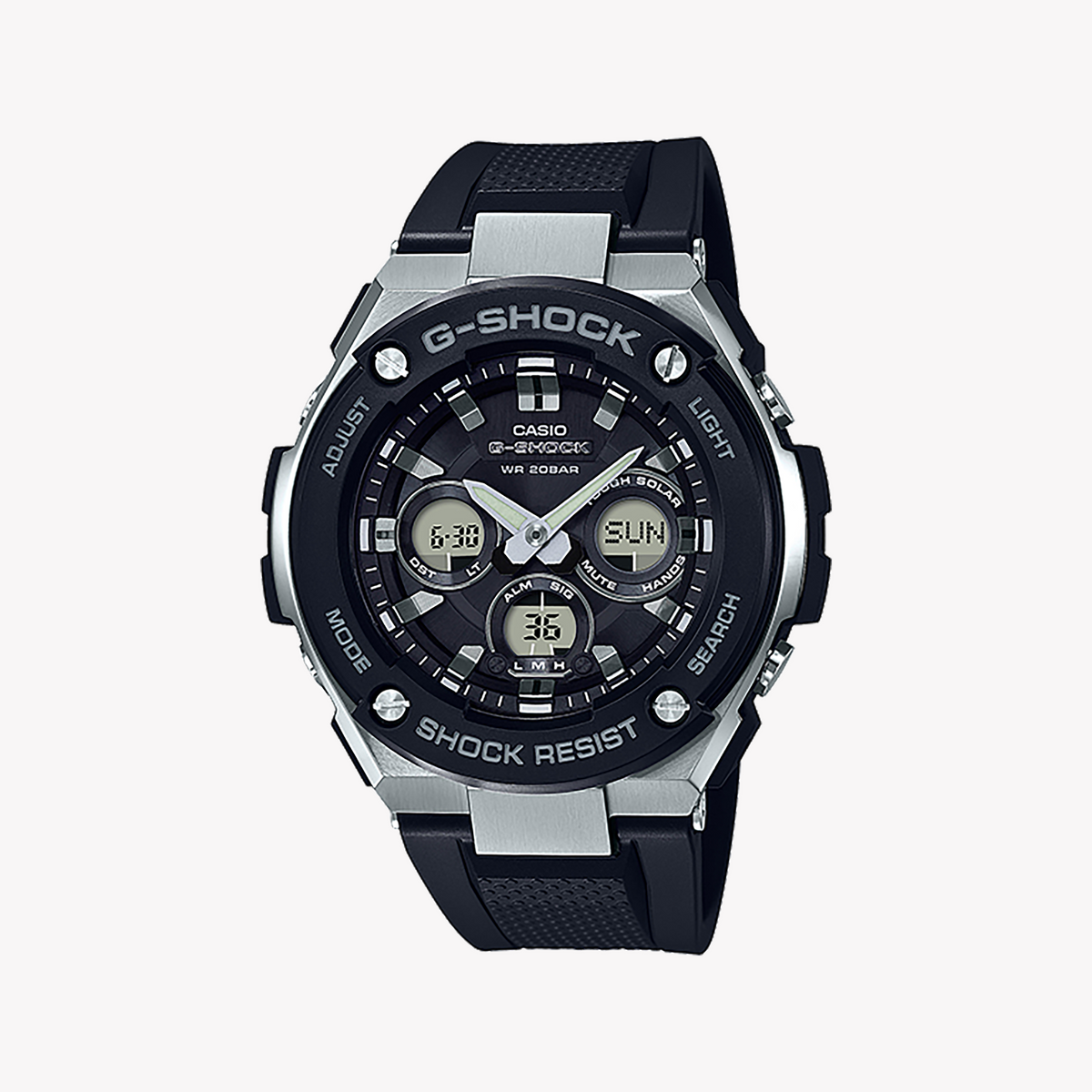 G-SHOCK GST-S300-1ADR MEN'S POWERFUL STYLE - TOUGH ELEGANCE IN ACTION