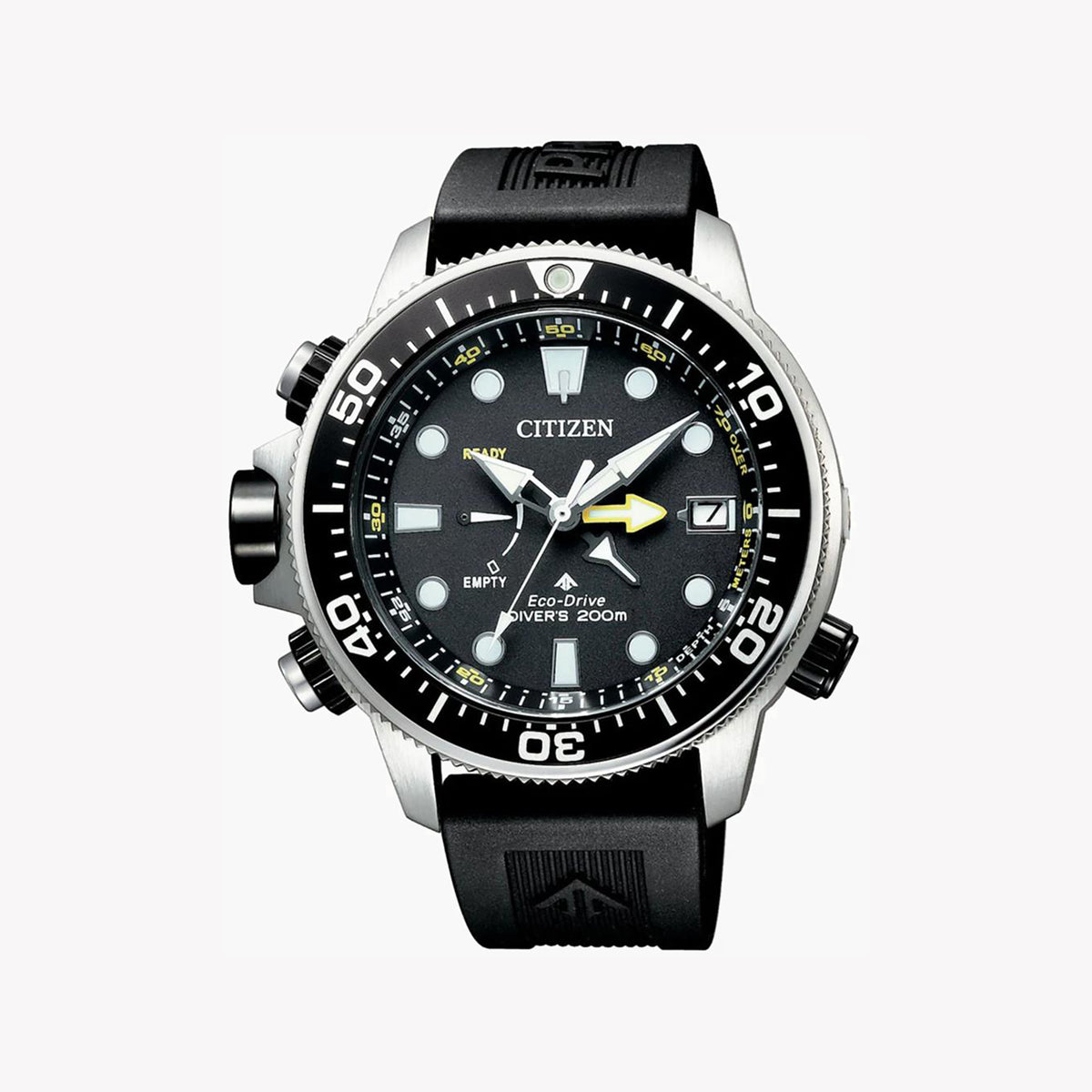 CITIZEN BN2036-14E ADVENTURE READY - MENS ECO-DRIVE DIVE WATCH WITH BLACK URATHANE BAND