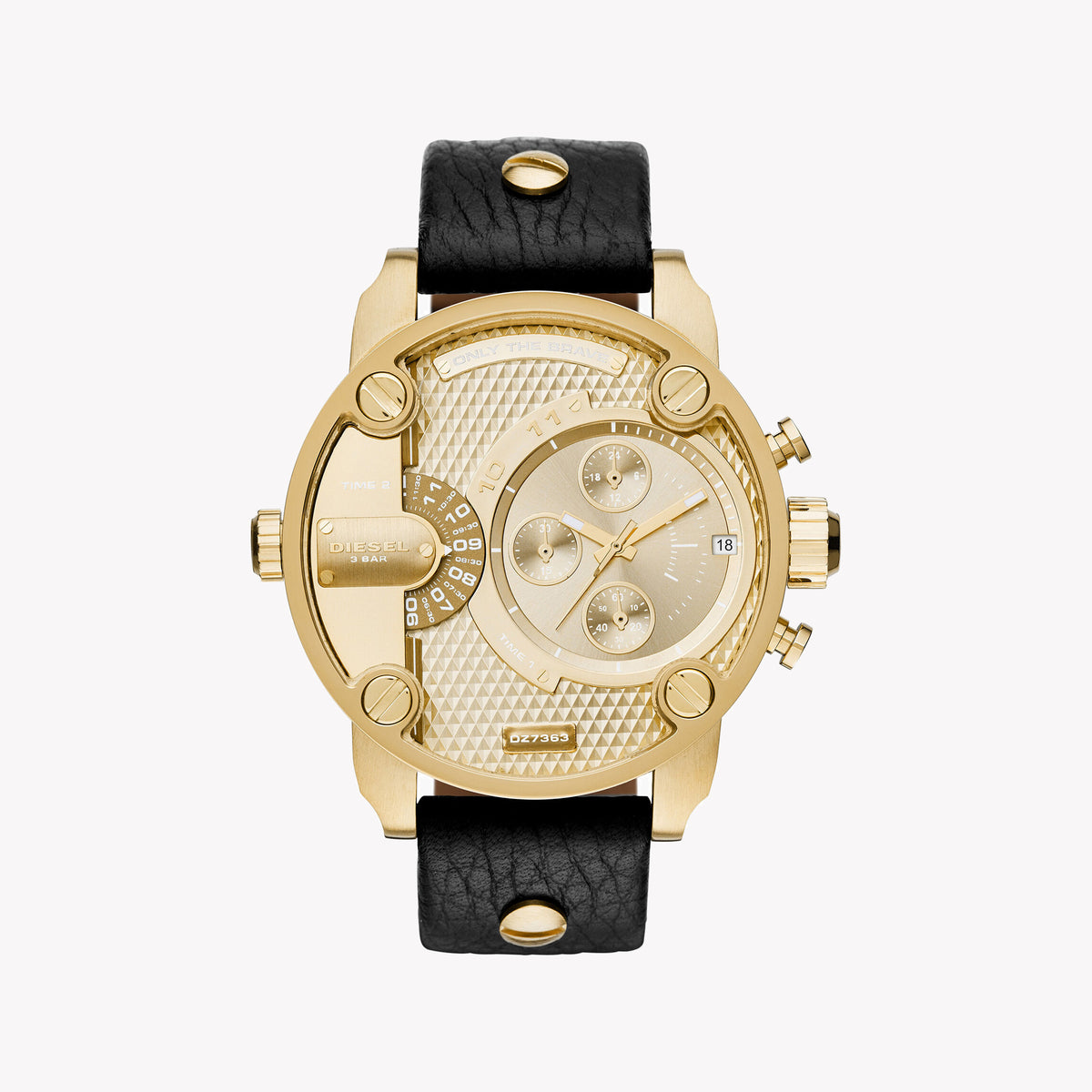 DIESEL DZ7363 BOLD GOLD & BLACK - STRIKING TIMEPIECE FOR THE MODERN MAN