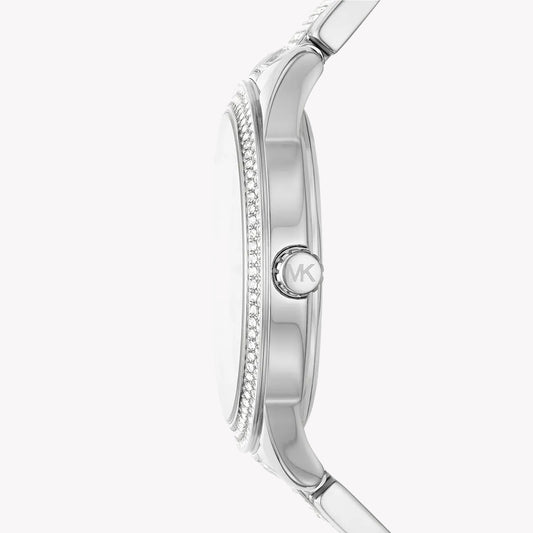 MICHAEL KORS MK7294 SILVER SPECTRUM - ELEGANCE MEETS FUNCTIONALITY Women's Watch with stainless steel band and silver dial-i-Watch-2