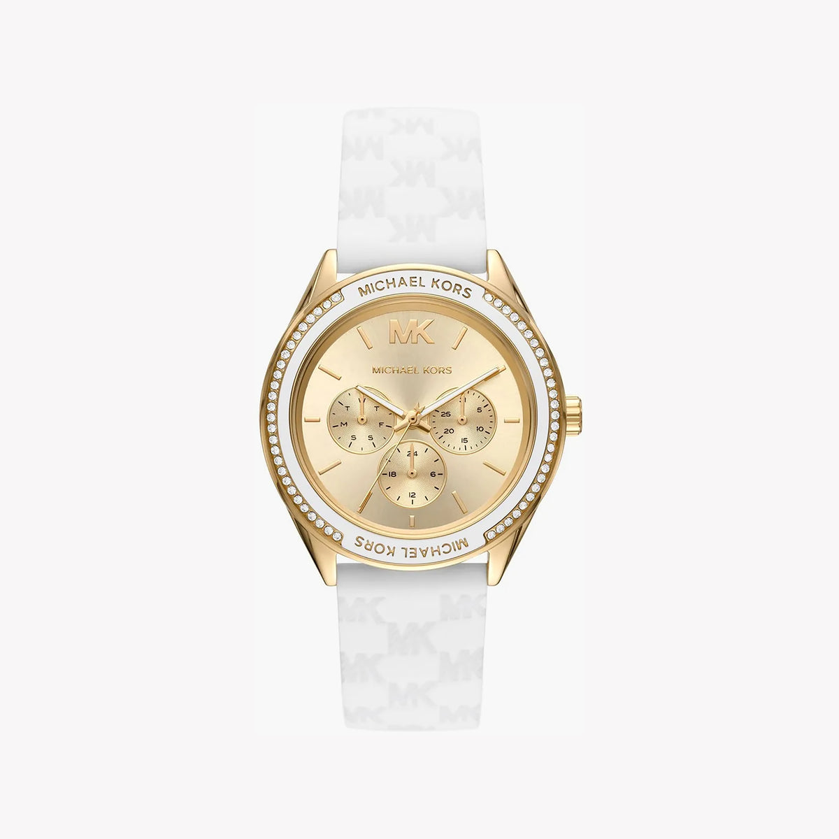 MICHAEL KORS MK7267 - ELEGANT GOLD LEATHER TIMEPIECE FOR THE MODERN WOMAN