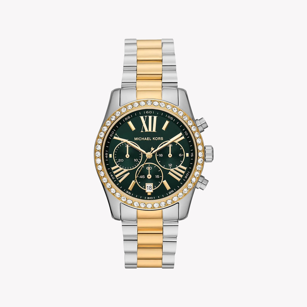 MICHAEL KORS MK7303 TIMELESS ELEGANCE - SOPHISTICATED WOMEN'S WATCH WITH GREEN DIAL