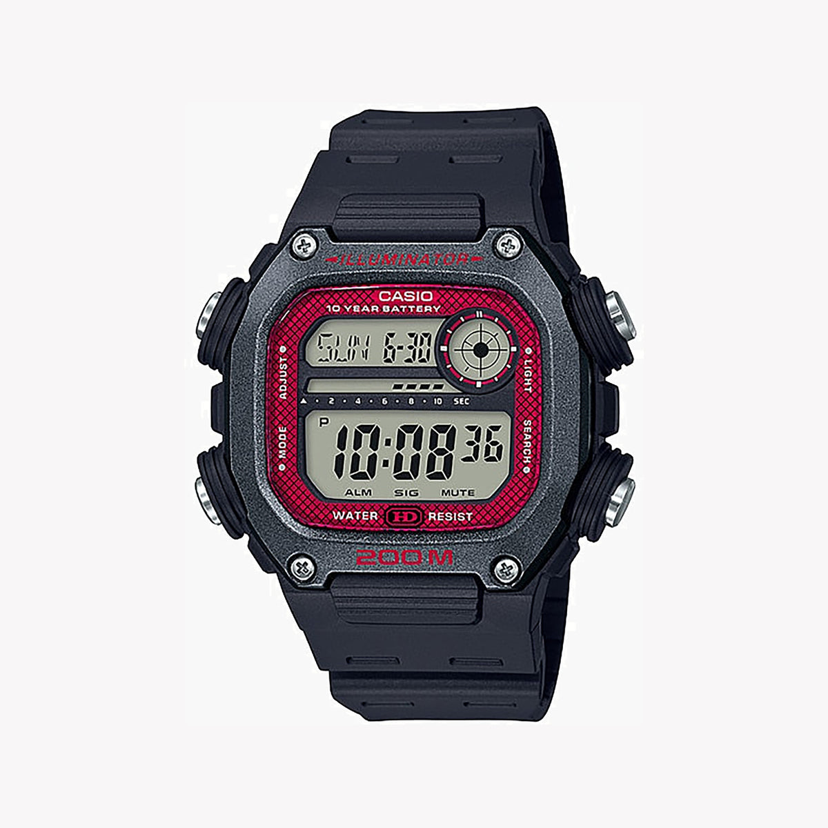 CASIO DW-291H-1BVDF ADVENTURE SPORT - ULTIMATE MEN'S TIMEPIECE WITH STYLISH FUNCTIONALITY