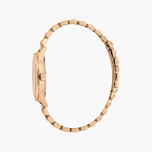 ESPRIT Women's Watch with Rose Gold Stainless Steel Case and Rose Gold Stainless Steel Band-i-Watch-2