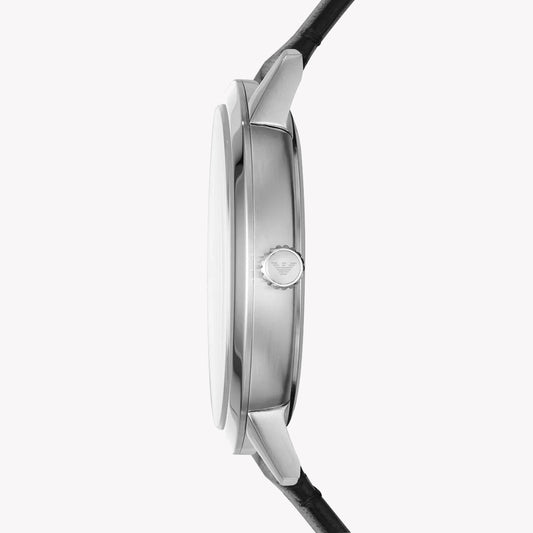 EMPORIO ARMANI AR11509 - MODERN MASCULINE TIMEPIECE WITH GREEN DIAL & LEATHER BAND-i-Watch-2