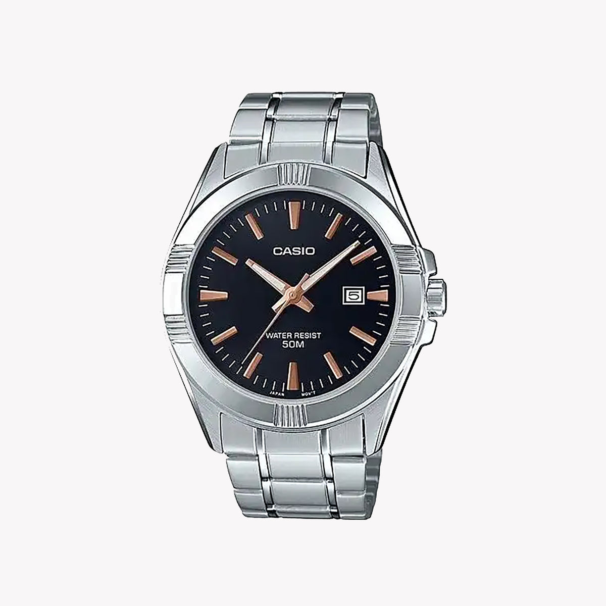 CASIO MTP-1308D-1A2VDF MEN'S CLASSIC TIMEPIECE - STUNNING BLUE DIAL & STAINLESS STEEL BRACELET