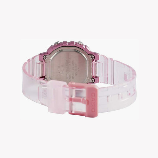 CASIO LA-20WHS-4AEF PINK RADIANCE - CHIC DIGITAL DRESS WATCH for Women with Vibrant Pink Resin Band and Display-i-Watch-2