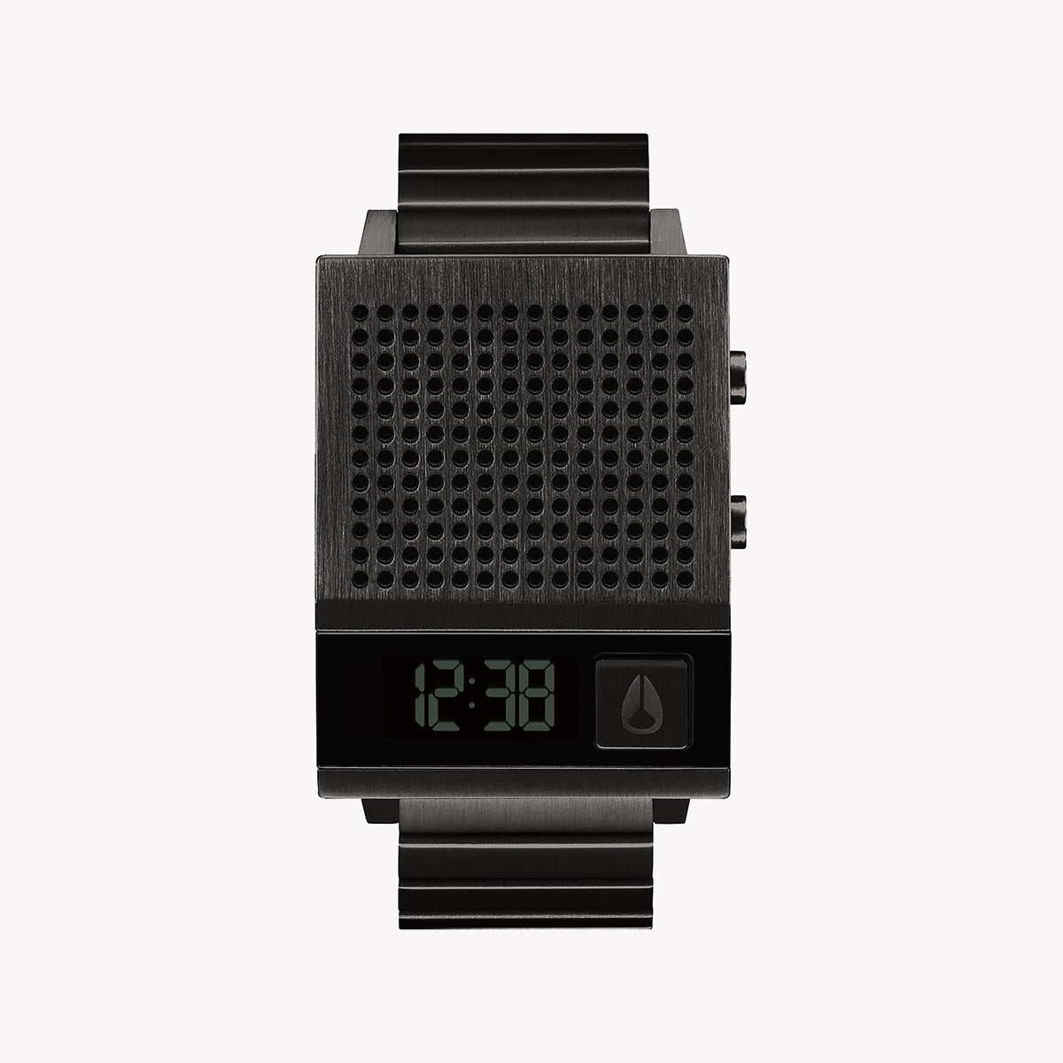 Nixon A1266-001 BLACK STAINLESS STEEL - BOLD STYLE & PRECISION MOVEMENT Men's Watch