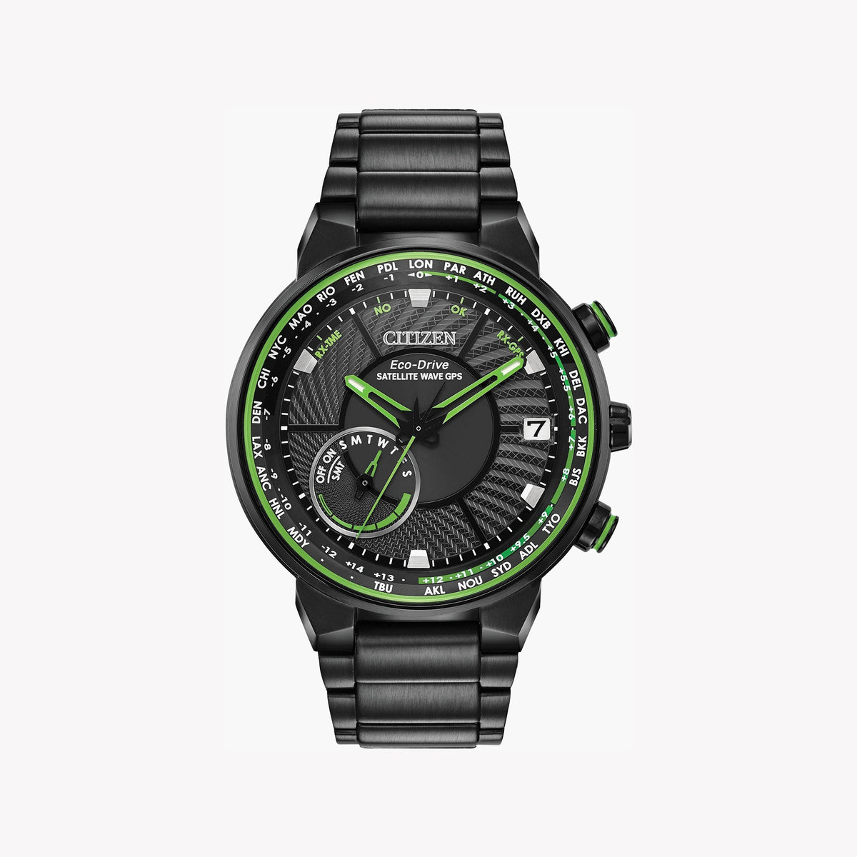CITIZEN Eco-Drive CC3075-80E - BLACK TITAN: Precision & Style for the Modern Man