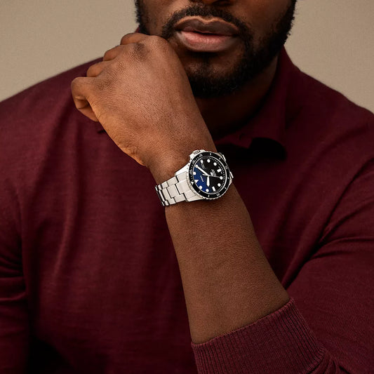 FOSSIL FS6038 ELEGANT TIMEPIECE - STYLISH MEN'S WATCH WITH MULTI DIAL & STAINLESS STEEL BAND-i-Watch-2