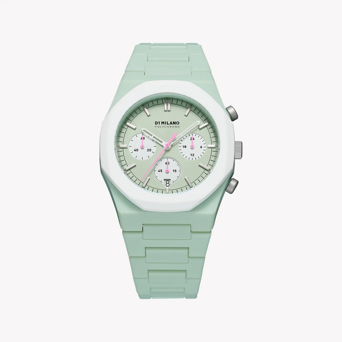 D1 MILANO D1-PHBJ02 Men's Green Carbon Watch - Quartz, 5 ATM-i-Watch