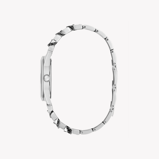 GUESS GW0546L1 - ELEGANT SOPHISTICATION - Women's Silver Stainless Steel Watch with White Dial-i-Watch-2