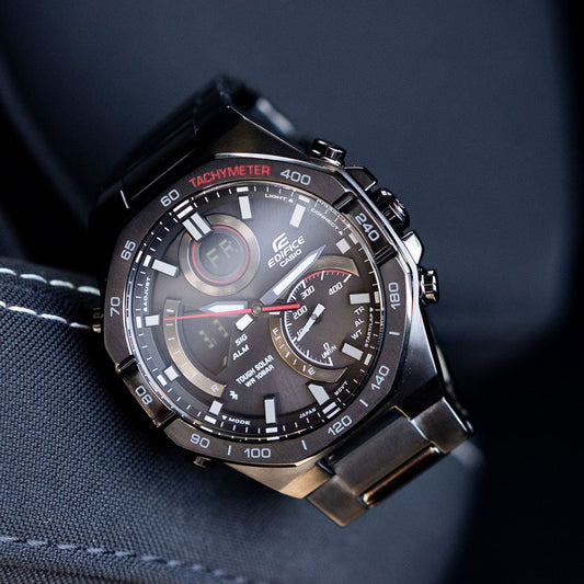 CASIO EDIFICE ECB-950DC-1AEF BOLD PERFORMANCE - MEN'S STYLISH SMART WATCH WITH BLUETOOTH CONNECTIVITY-i-Watch-2