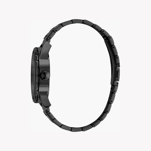 JUST CAVALLI JC1G082M0075 MEN'S ELEGANCE - BLACK STAINLESS STEEL TIMEPIECE-i-Watch-2