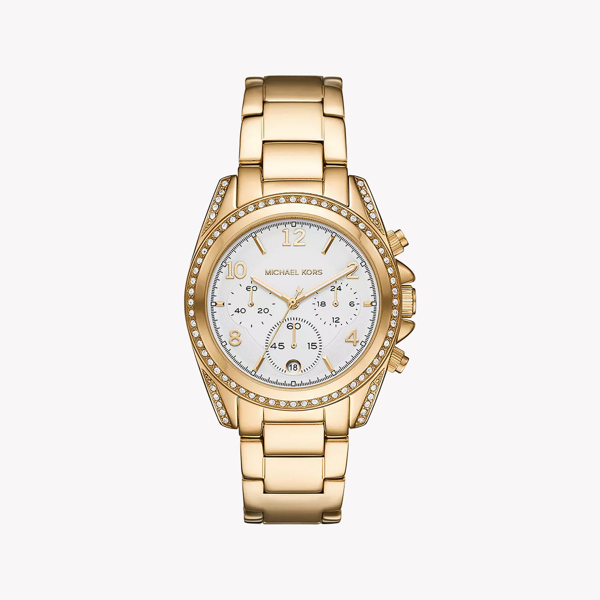 MICHAEL KORS MK6762 GOLD SOPHISTICATION - ELEGANT WOMEN'S WATCH WITH WHITE DIAL