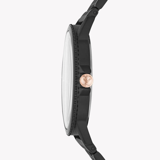 Emporio Armani AR80021 - Bold Black Stainless Steel Watch-i-Watch-2