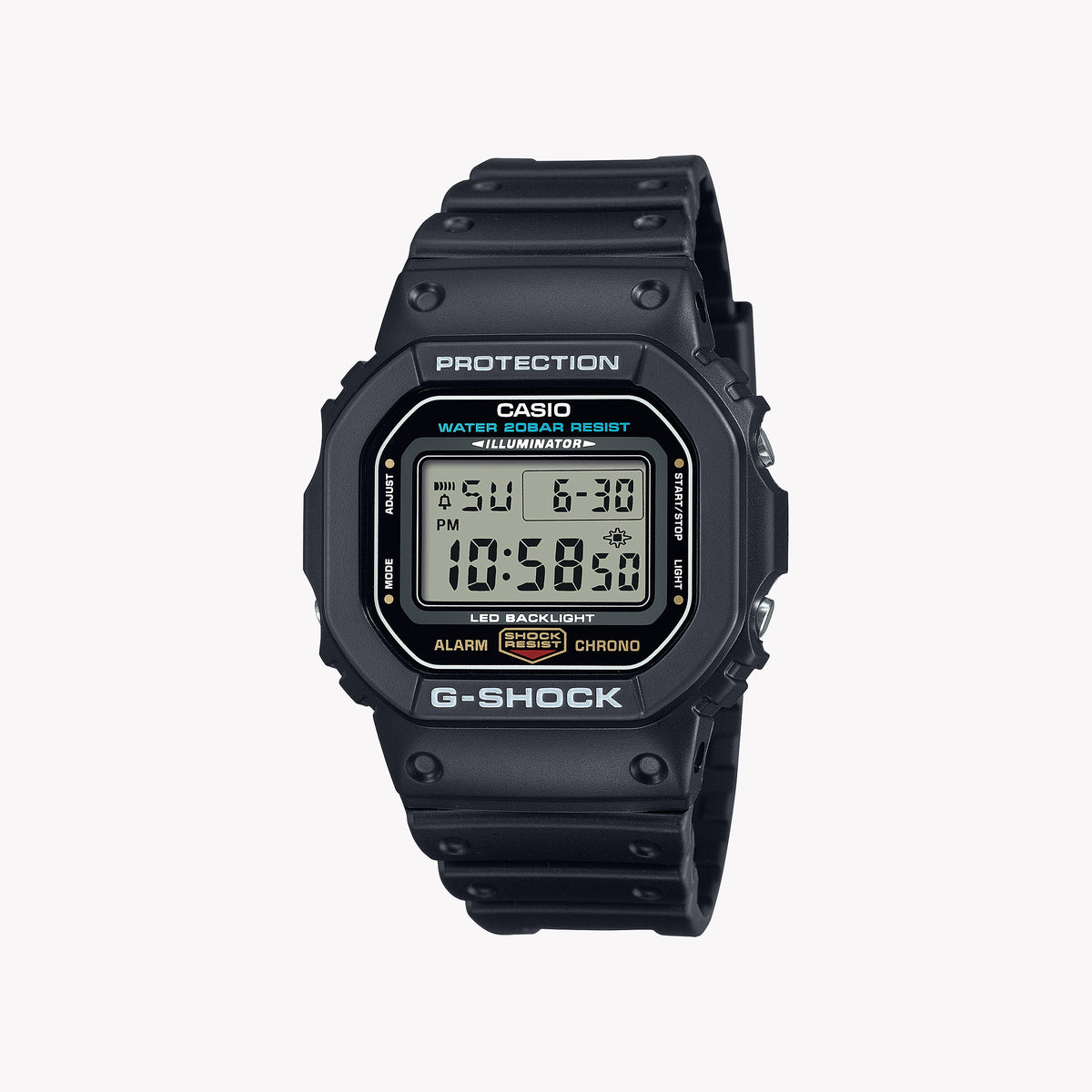 CASIO G-SHOCK DW-5600UE-1ER - RUGGED ADVENTURE READY DIGITAL MEN'S WATCH