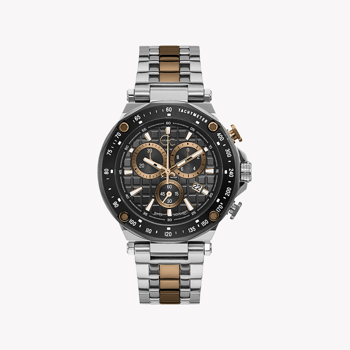 GUESS COLLECTION Y81002G5MF - MODERN CLASSIC MEN'S TIMEPIECE WITH BOLD DESIGN & RELIABLE PRECISION