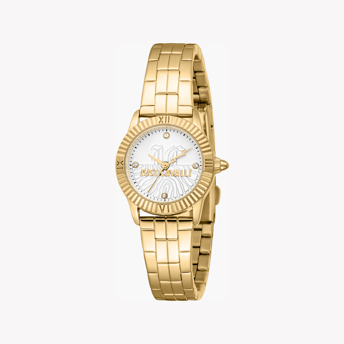 JUST CAVALLI JC1L328M0055 - BOLDLY ELEGANT WOMEN'S WATCH WITH GOLD ACCENTS