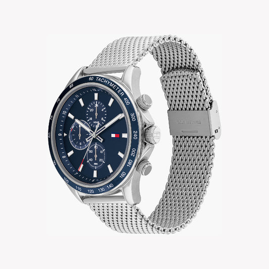 TOMMY HILFIGER 1683485 BOLD BLUE STAINLESS - MEN'S STATEMENT WATCH-i-Watch-2