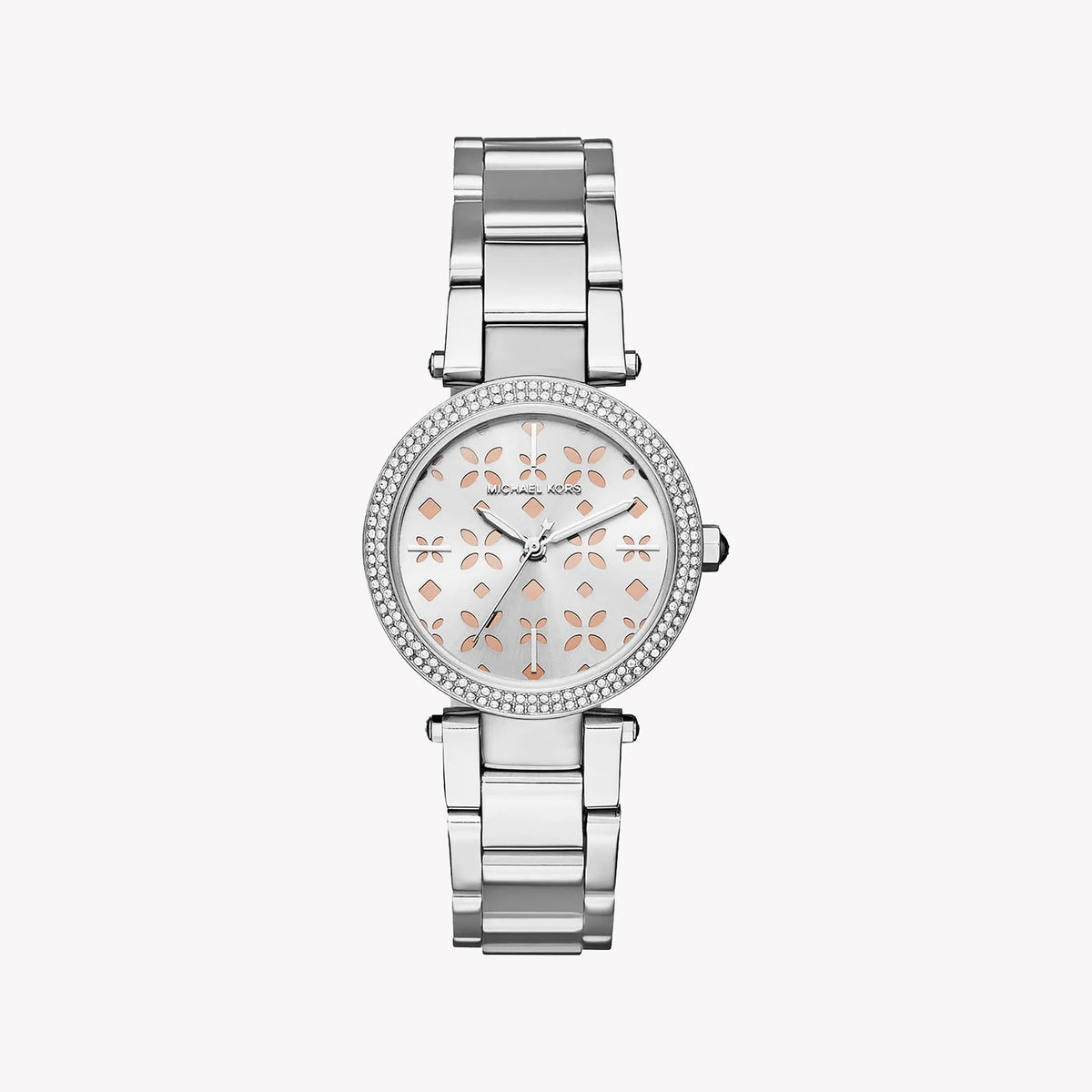 MICHAEL KORS MK6483 CHIC SOPHISTICATION - STUNNING SILVER STAINLESS STEEL WOMEN'S WATCH