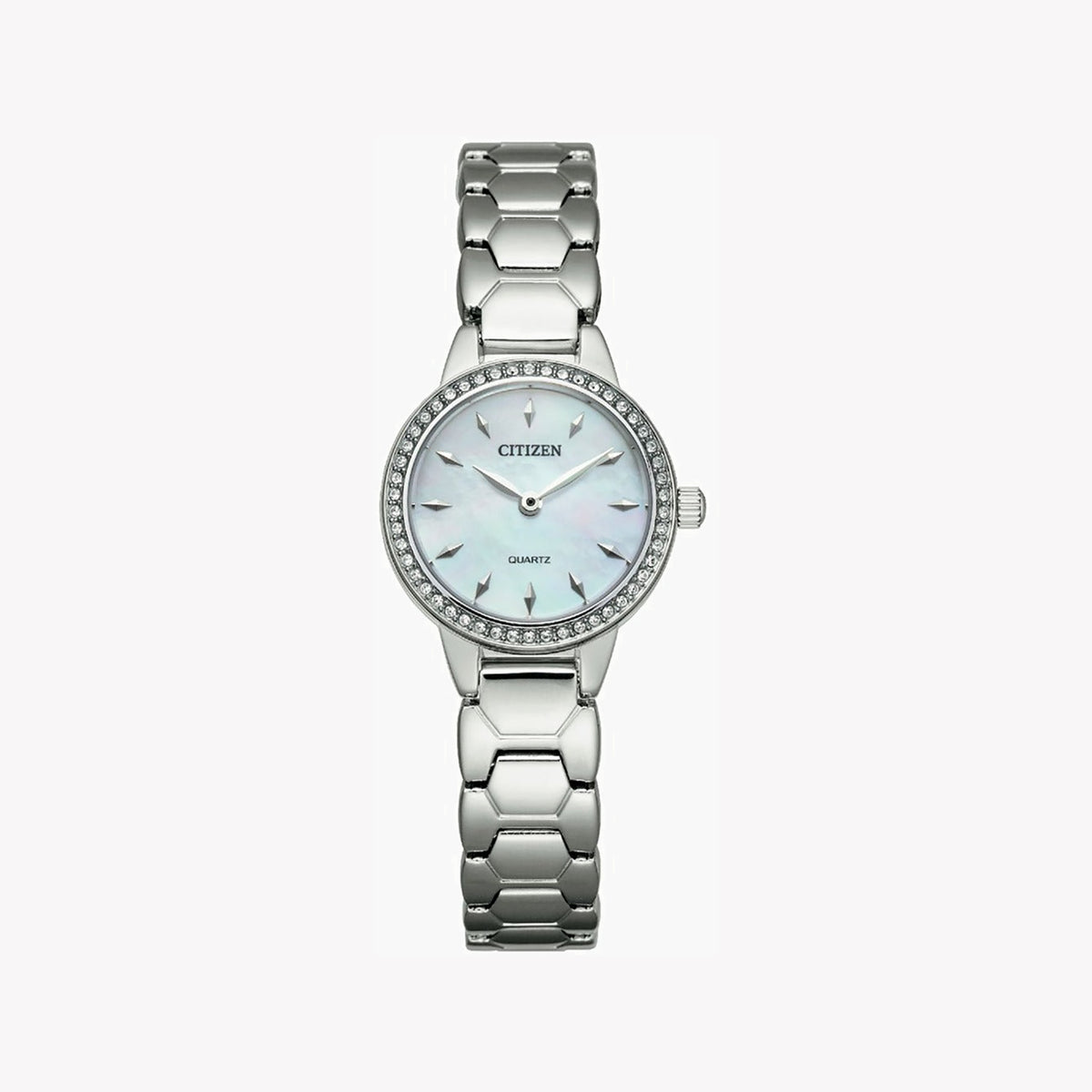 CITIZEN EZ7010-56D - ELEGANT SERENITY, STUNNING SILVER TIMEPIECE FOR MODERN WOMEN