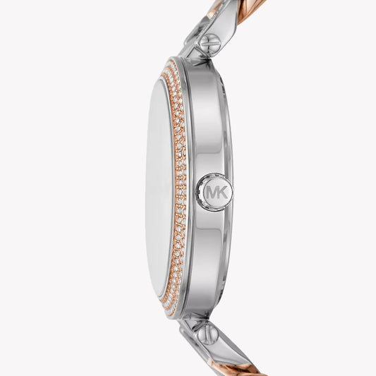 MICHAEL KORS MK4634 - ELEGANT TIMEPIECE FOR THE MODERN WOMAN WITH SILVER-ROSE GOLD ACCENTS-i-Watch-2