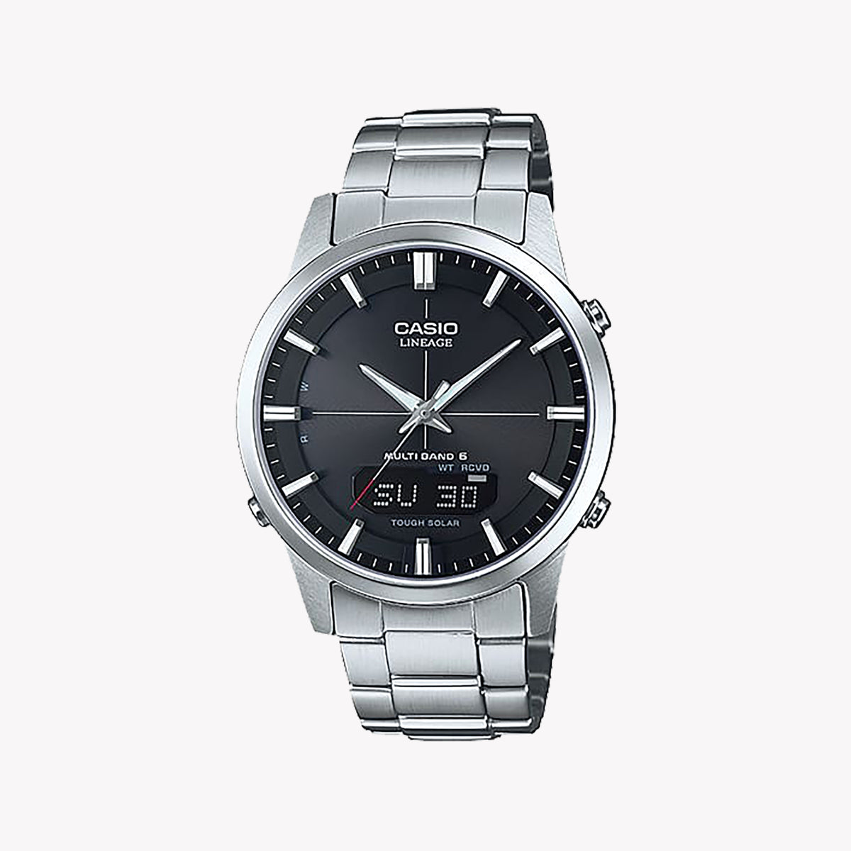 CASIO LCW-M170D-1AER - CLASSIC ELEGANCE SOLAR MENS WATCH WITH STUNNING SILVER DESIGN