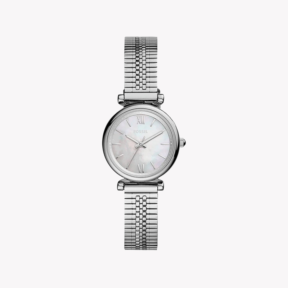 FOSSIL ES4695 ELEGANT TIMEKEEPER - SOPHISTICATED SILVER & GREY WOMEN'S WATCH