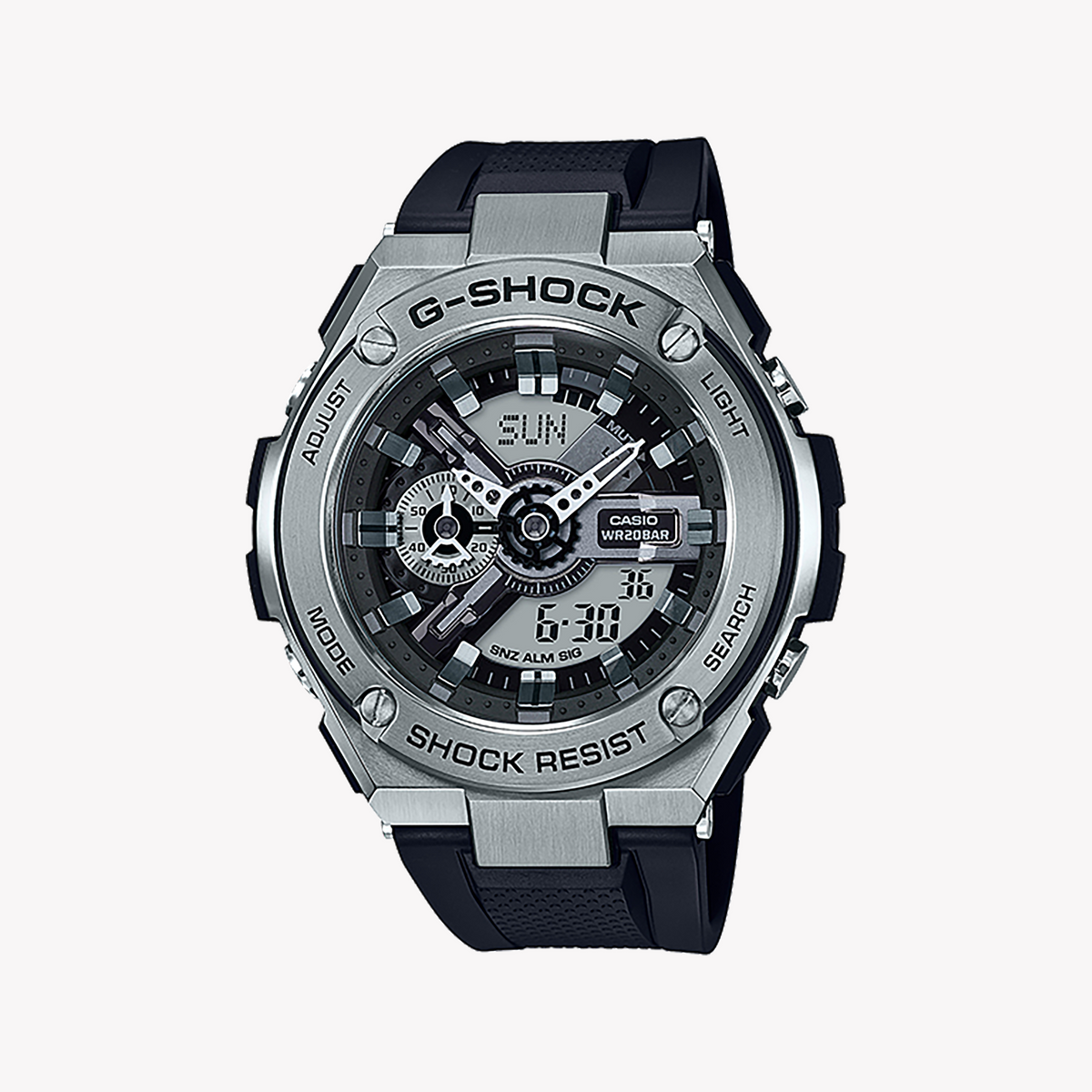 CASIO G-SHOCK GST-410-1ADR - RUGGED ELEGANCE FOR THE MODERN MAN