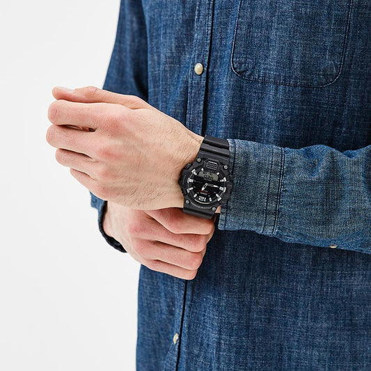 CASIO HDC-700-1AV ADVENTURE SERIES - SPORTY & FUNCTIONAL MEN'S WATCH with Carbon Dial & LED Light-i-Watch-2