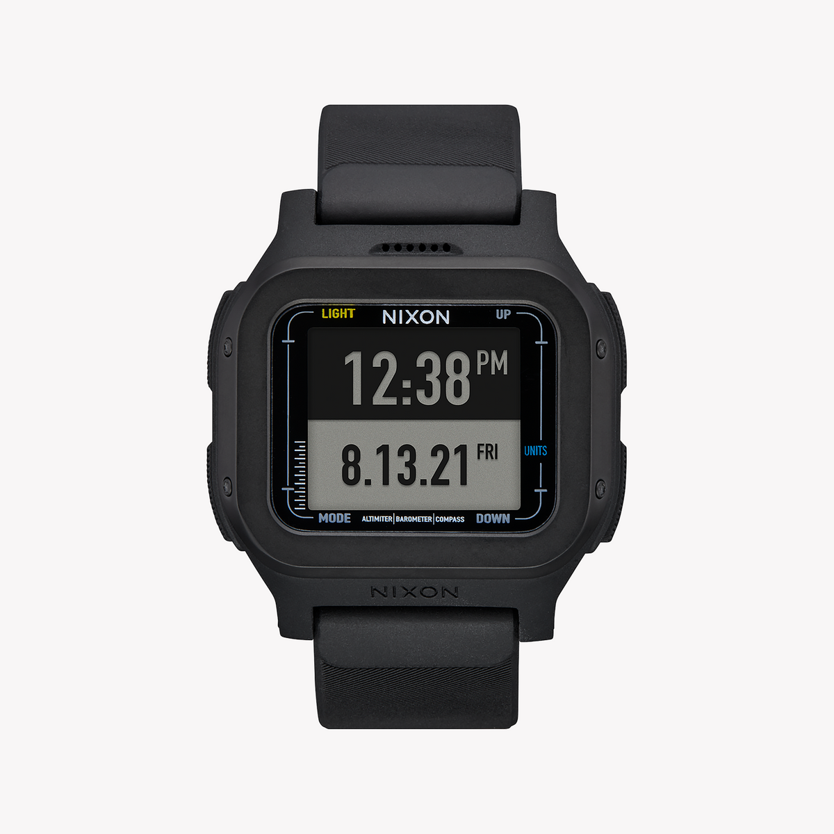 NIXON A1324-001 BOLD PERFORMANCE - MEN'S BLACK DIGITAL WATCH FOR ACTIVE LIFESTYLES