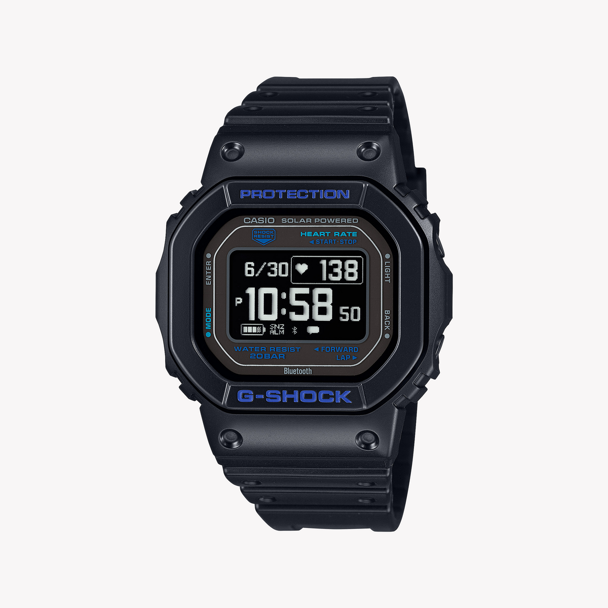 CASIO G-SHOCK DW-H5600-1A2DR - BOUNDARY PUSHER MEN'S WATCH WITH SMART FITNESS TRACKING
