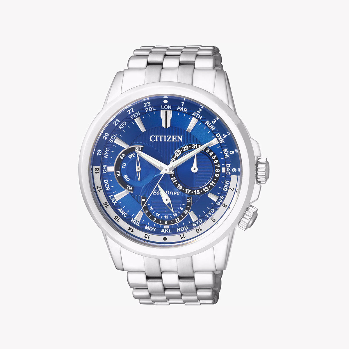 CITIZEN BU2021-69L DYNAMIC TIMEPIECE - ELEGANT MEN'S WATCH WITH ECO-DRIVE TECHNOLOGY