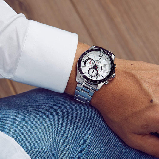 CASIO EDIFICE EFV-570D-7AVUDF - ELEGANT SPORT TIMEPIECE FOR MEN WITH STAINLESS STEEL BRACELET-i-Watch-2