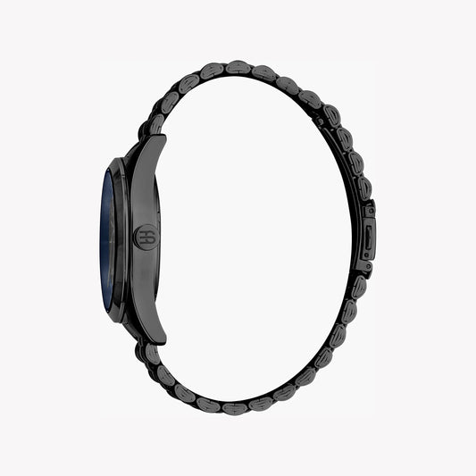 ESPRIT ES-42MM-BK-GY CLASSIC STYLE - DAPPER MEN'S WATCH with Black Stainless Steel Band & Grey Dial-i-Watch-2