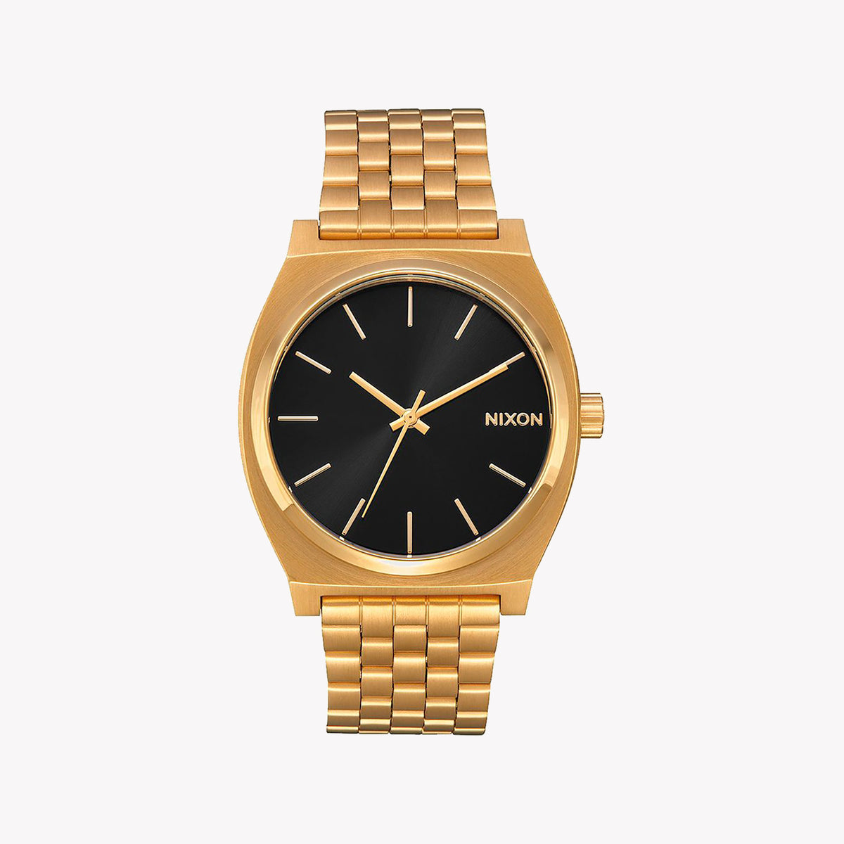 NIXON A045-2042 - BOLD SOPHISTICATION MEN'S TIMEPIECE WITH GOLD STAINLESS STEEL AND BLACK DIAL