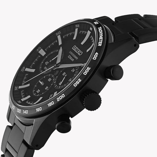 SEIKO SSB415P1 Men's Quartz Watch - 43mm Stainless Steel-i-Watch-2