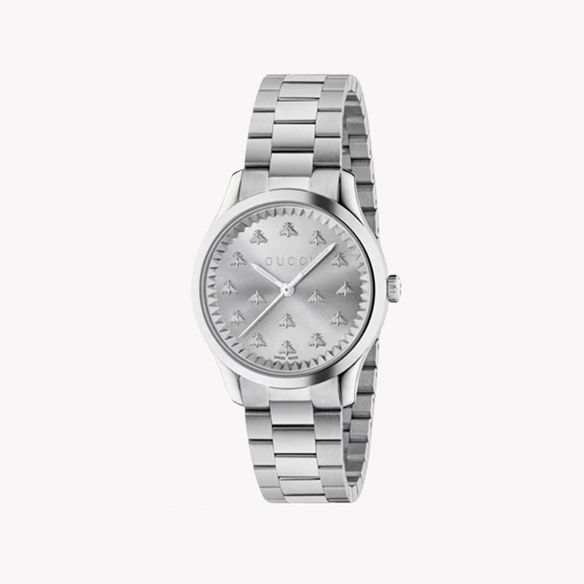 GUCCI YA1265031 - ELEGANT REFLECTION WOMEN'S TIMEPIECE IN STAINLESS STEEL SILVER
