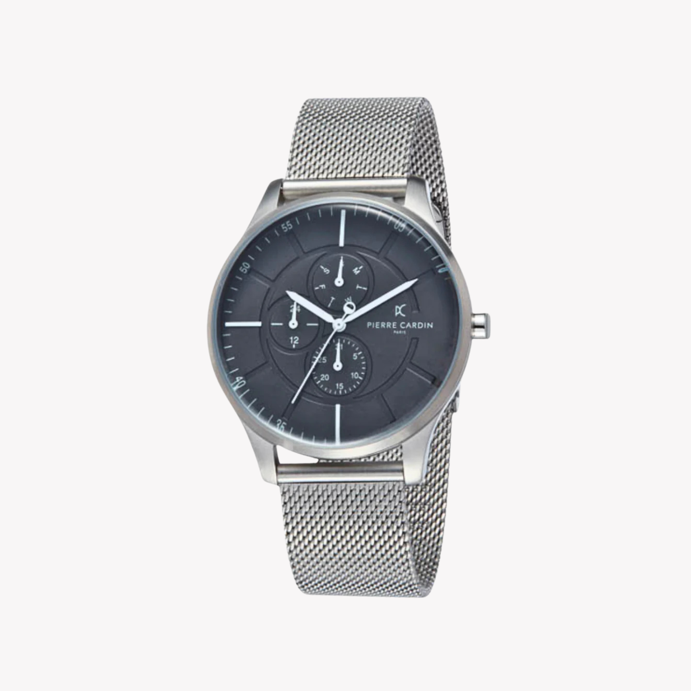 PIERRE CARDIN PC902731F107 ELEGANT BLACK DIAL STAINLESS  display picture 3