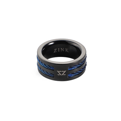 ZJRG040BL-18 ZINK Men's Ring