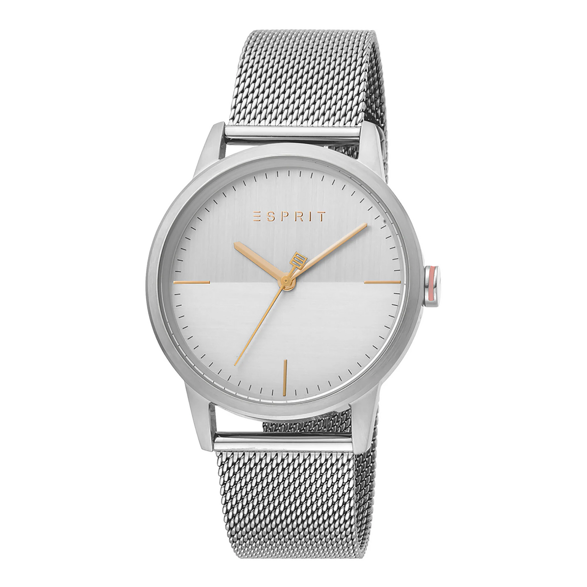 ESPRIT SILVER STAINLESS STEEL - TIMELESS ELEGANCE MEN'S WATCH
