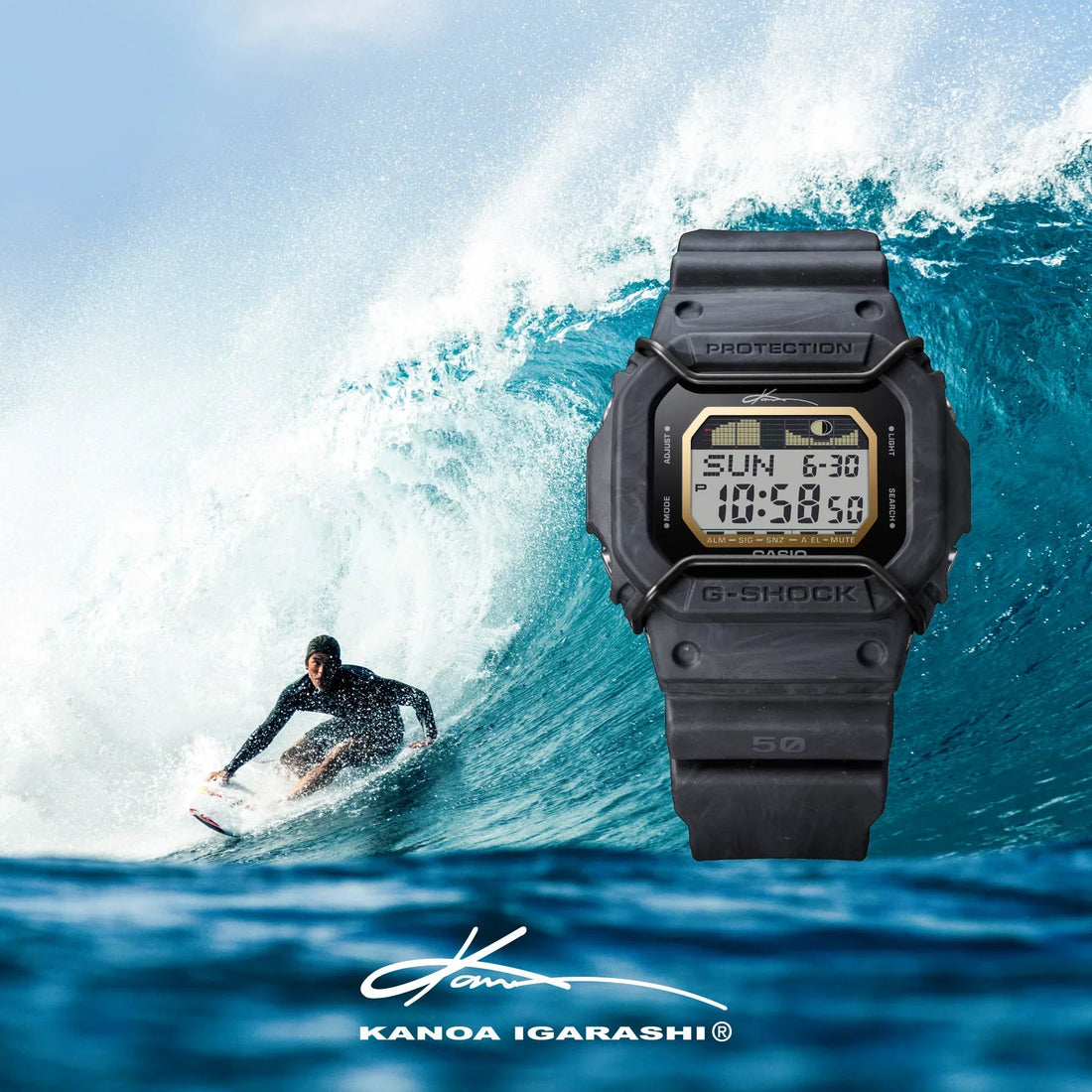 Casio Introduces the GLX-5600KB: A New G-LIDE Collaboration with Kanoa Igarashi