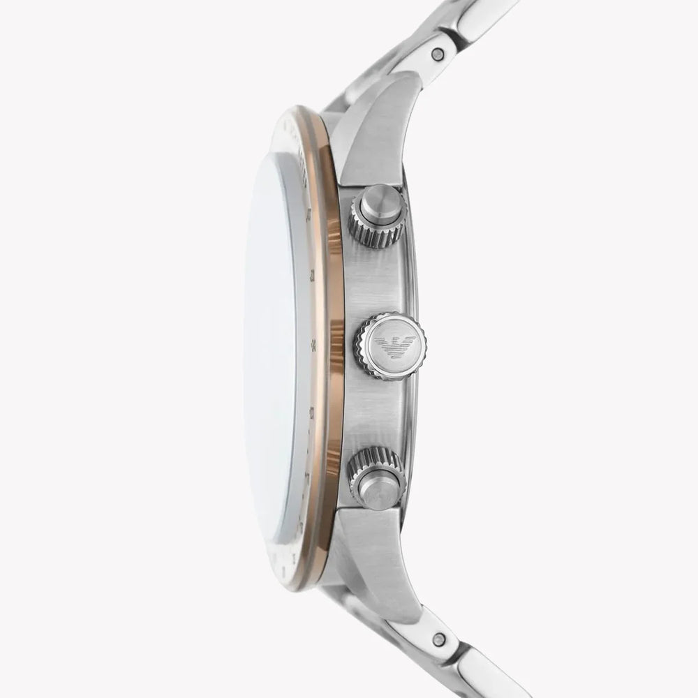 Emporio Armani Men's Silver Watch, Brown Dial | Ar11352 by i-watch