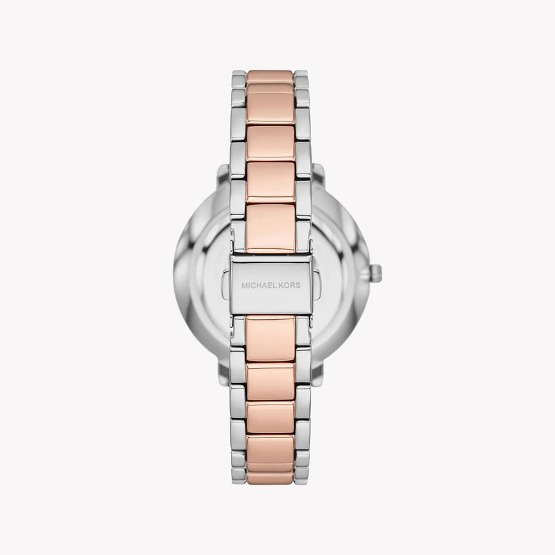 Michael Kors Women's Silver-Rose Gold Watch, White Dial | Mk4667 by i-watch