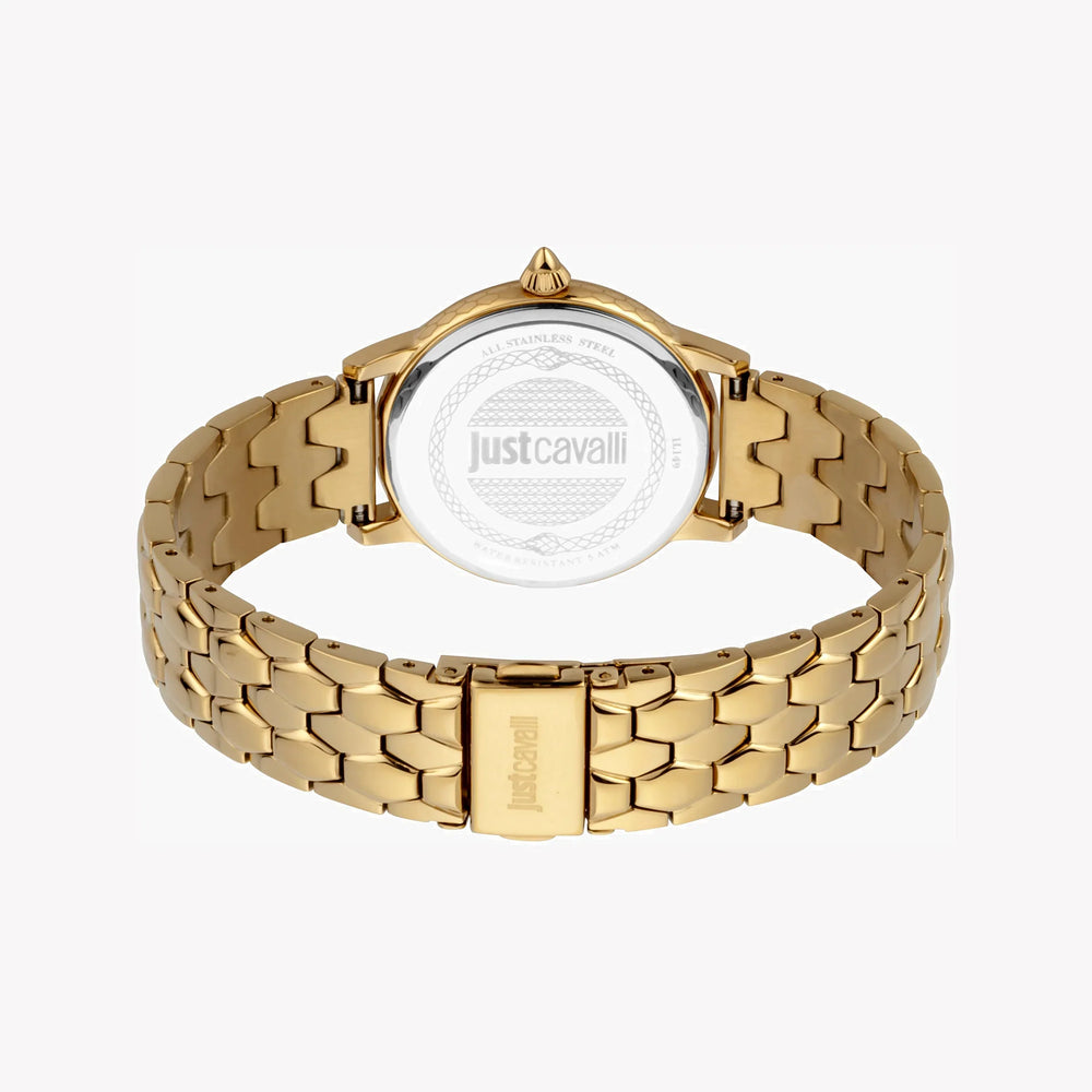 Just Cavalli Women's Gold Watch, Champagne Dial | Jc1l149m0045 by i-watch