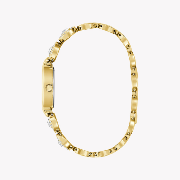Guess Women's Gold Stainless Steel Watch, White Dial | Gw0757l2 by i-watch